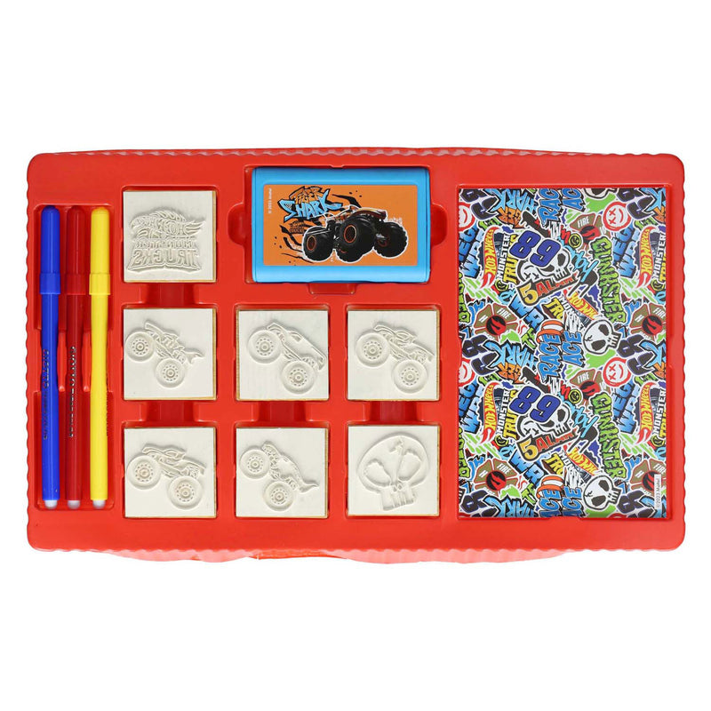 Load image into Gallery viewer, Multiprint hot wheels kleurset met stempels, 41dlg.
