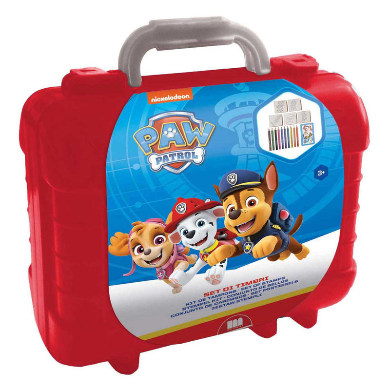 Load image into Gallery viewer, Multiprint paw patrol reis stempel- en kleurkoffer
