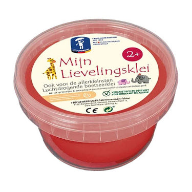Feuchtmann mijn lievelingsklei - rood, 500gr.