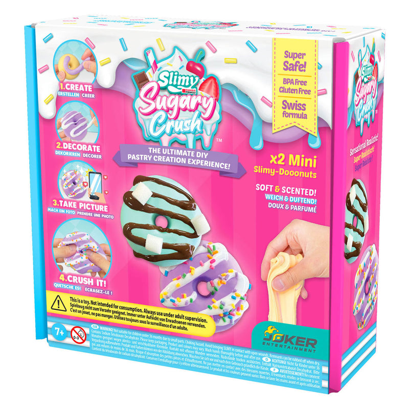 Load image into Gallery viewer, Joker slimy sugary crush mini donut maak je slijm
