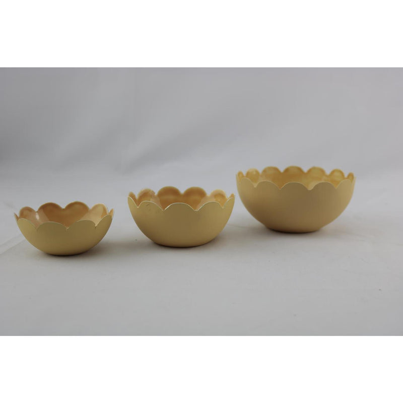 Afbeelding laden in galerijviewer, Mansion atmosphere loire votive waxinelichthouder beige set a 3

