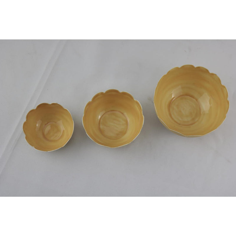 Afbeelding laden in galerijviewer, Mansion atmosphere loire votive waxinelichthouder beige set a 3
