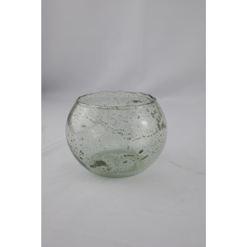 Load image into Gallery viewer, Mansion atmosphere vaas bol bubbel glas 14x14x10cm
