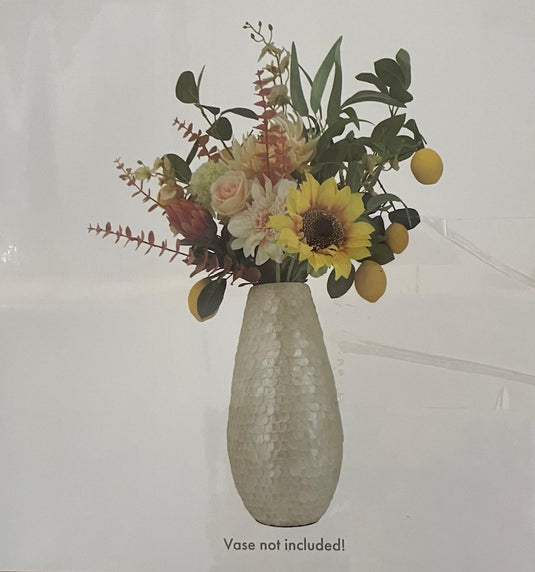 Dijk natural collections kunstboeket tropical serenade box bestaat uit 10 stelen afmeting box 78.9x19x10cm (excl.vaas)