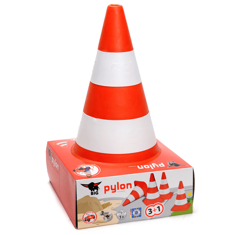 Load image into Gallery viewer, Big verkeerskegel, set van 4 pionnen
