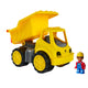Big power worker midi kiepwagen met figuur