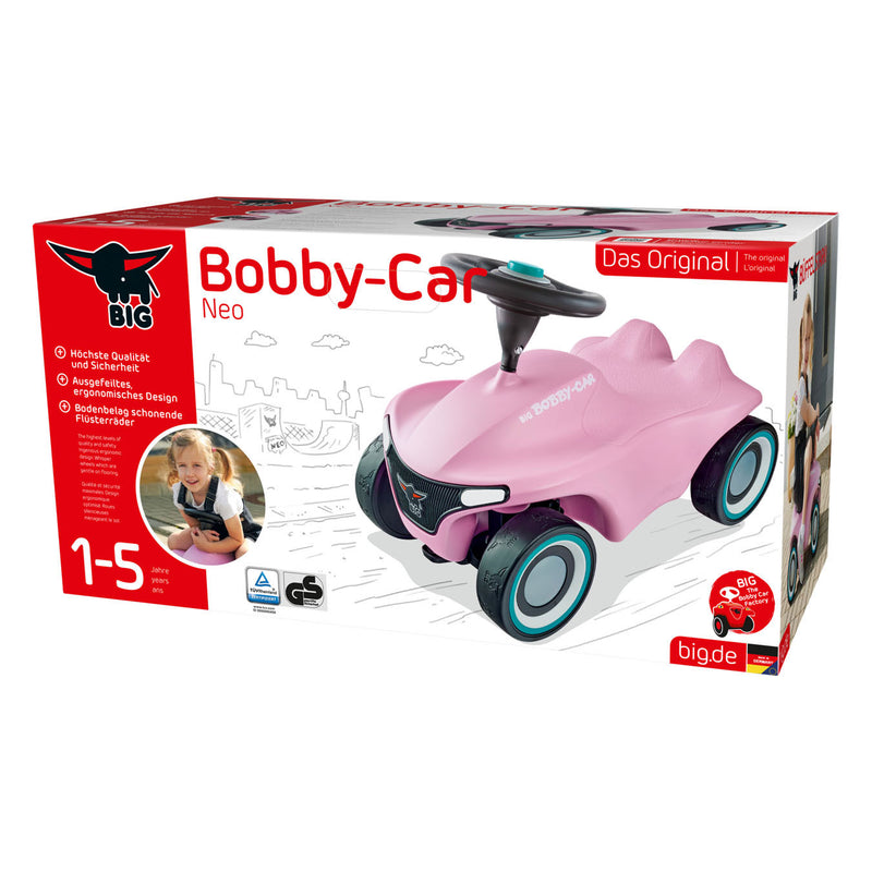 Load image into Gallery viewer, Big bobby car neo roze loopauto
