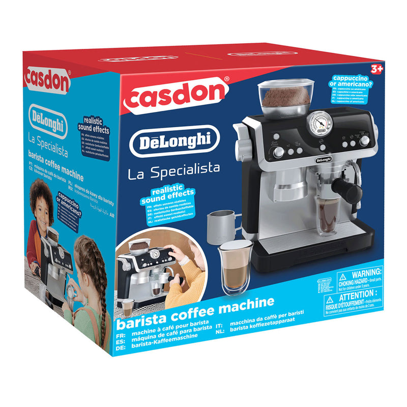Load image into Gallery viewer, Casdon delonghi barista speelgoed koffiezetapparaat
