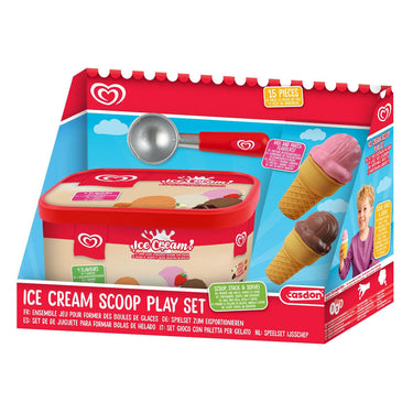 Casdon ola speelijs emmer met ijsschep - 4 smaken