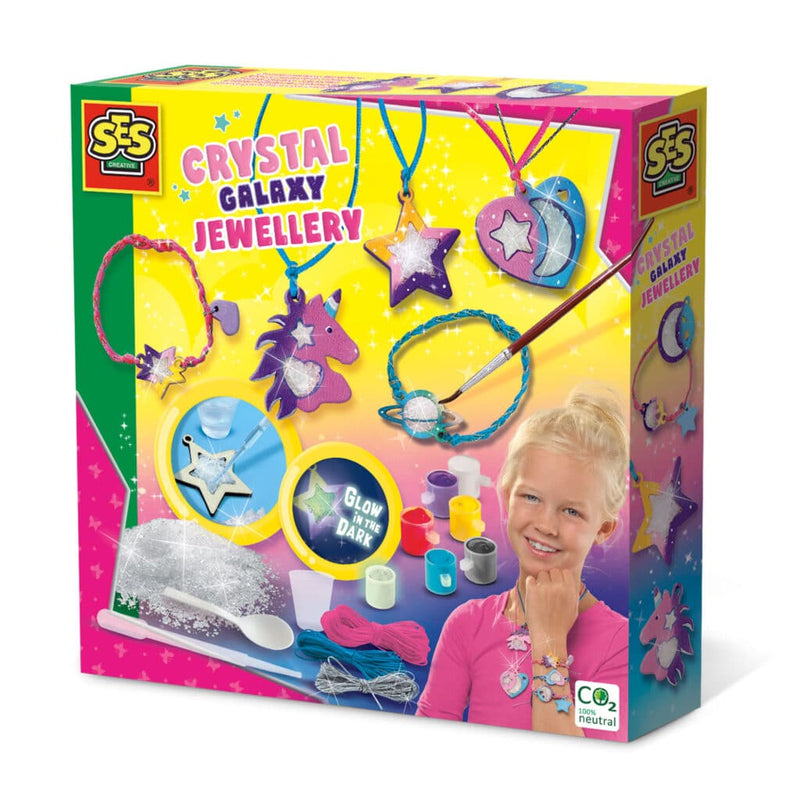 Load image into Gallery viewer, Ses kristal galaxy sieraden
