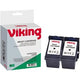Inktcartridge od hp c8767e nr339 zwart duopack