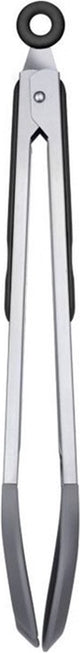 Westmark serveertang saladetang rond rvs siliconen maxi 32,5cm