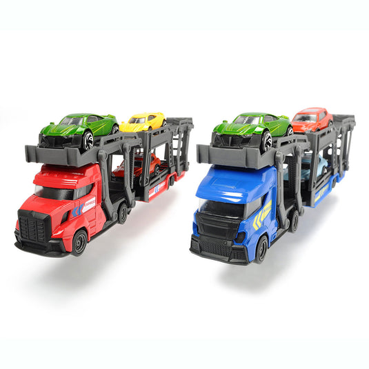 Dickie toys autotranssporter + 3 auto