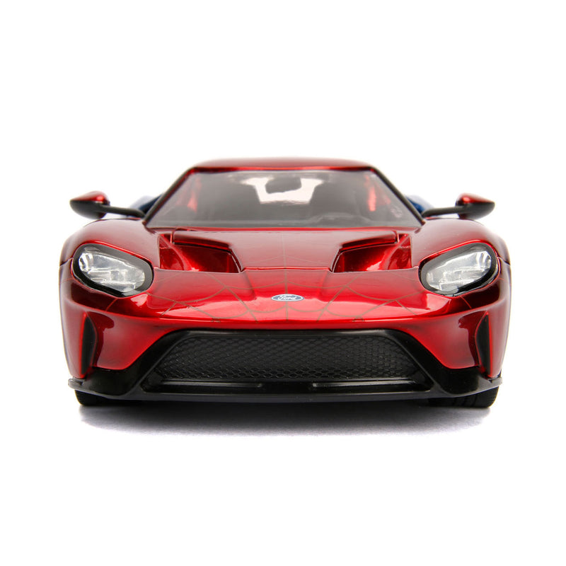 Load image into Gallery viewer, Jada Marvel Spiderman 2017 Ford GT 1:24
