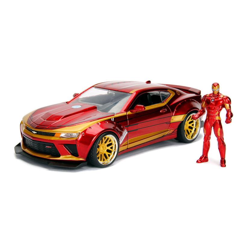 Load image into Gallery viewer, Jada marvel iron man 2016 chevy camaro ss 1:24

