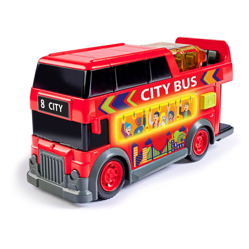 Load image into Gallery viewer, Dickie stadsbus met licht en geluid
