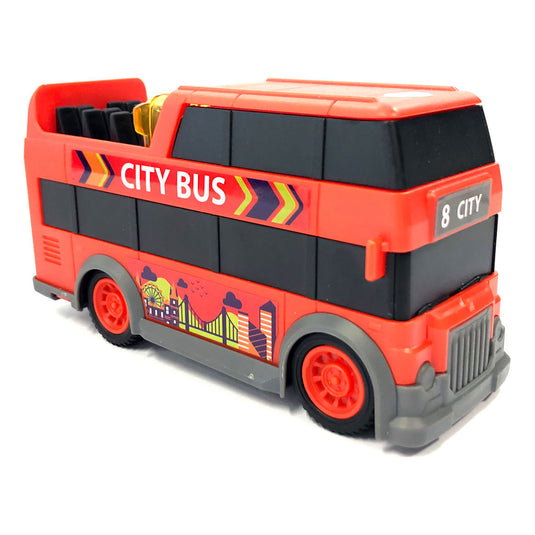 Dickie stadsbus met licht en geluid