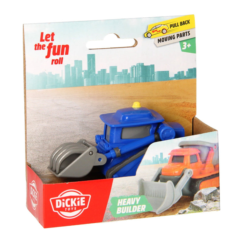 Load image into Gallery viewer, Dickie heavy buider werkvoertuig blauw

