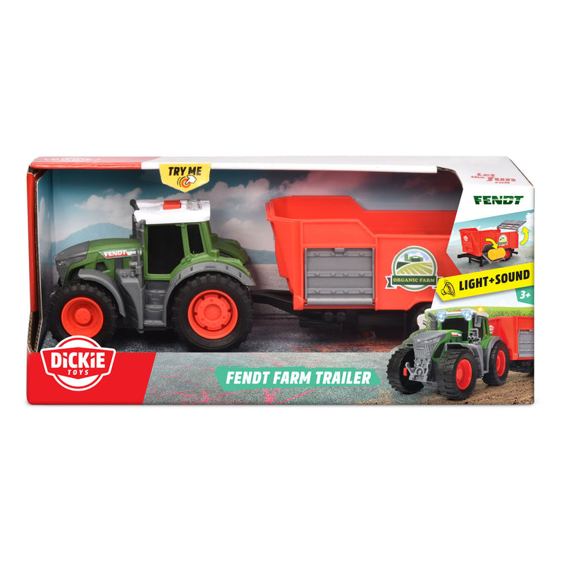 Load image into Gallery viewer, Dickie fendt tractor met trailer
