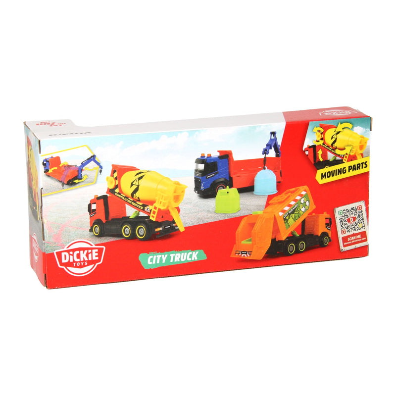 Load image into Gallery viewer, Dickie City Truck Betonmixer Vrachtwagen Rood
