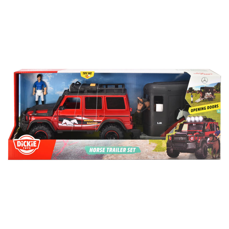 Load image into Gallery viewer, Dickie Jeep met Paardentrailer Speelset
