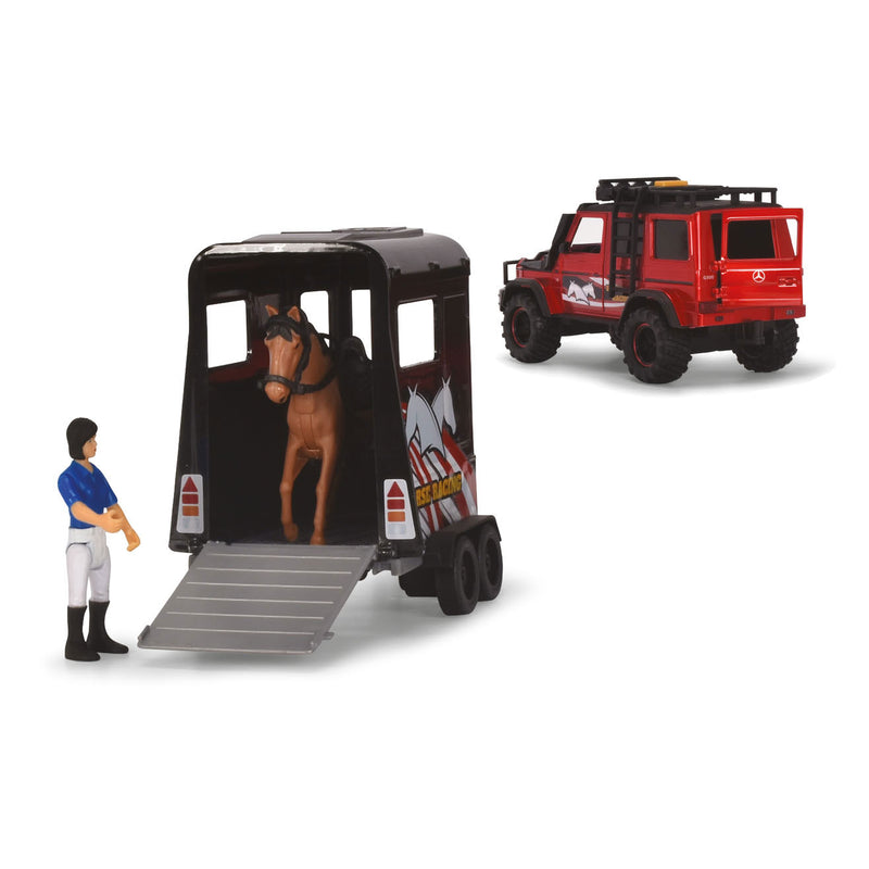 Load image into Gallery viewer, Dickie Jeep met Paardentrailer Speelset
