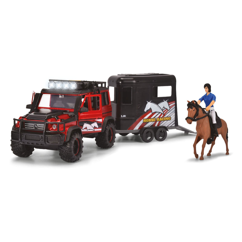 Load image into Gallery viewer, Dickie Jeep met Paardentrailer Speelset
