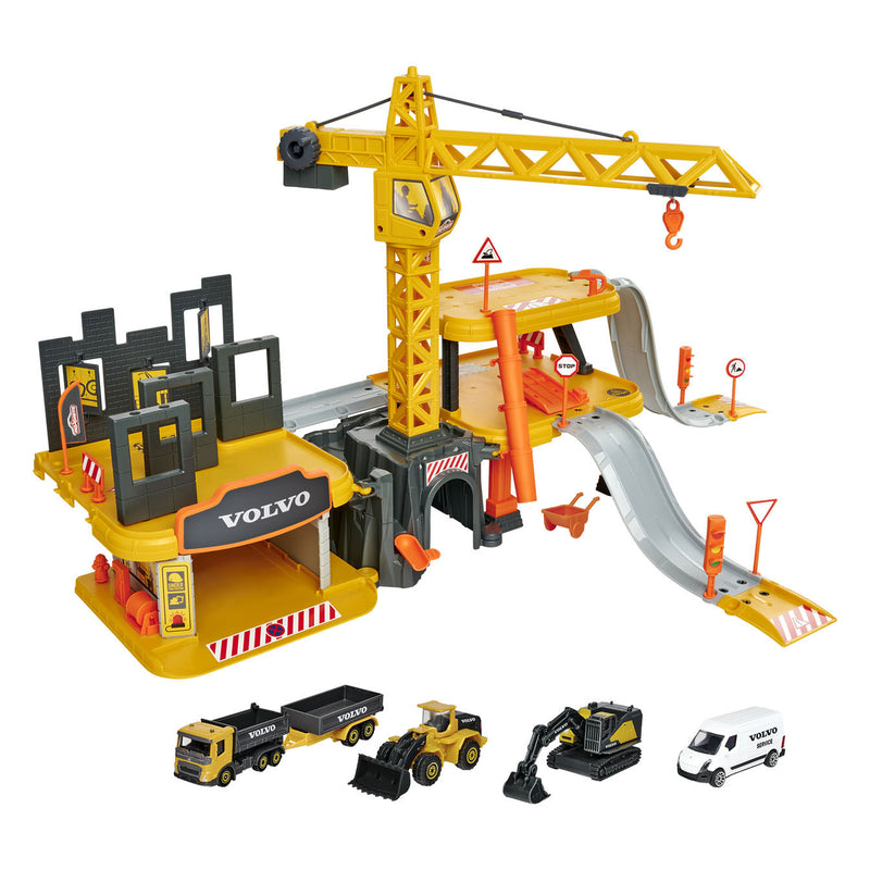Load image into Gallery viewer, Majorette Volvo Constructie Speelset
