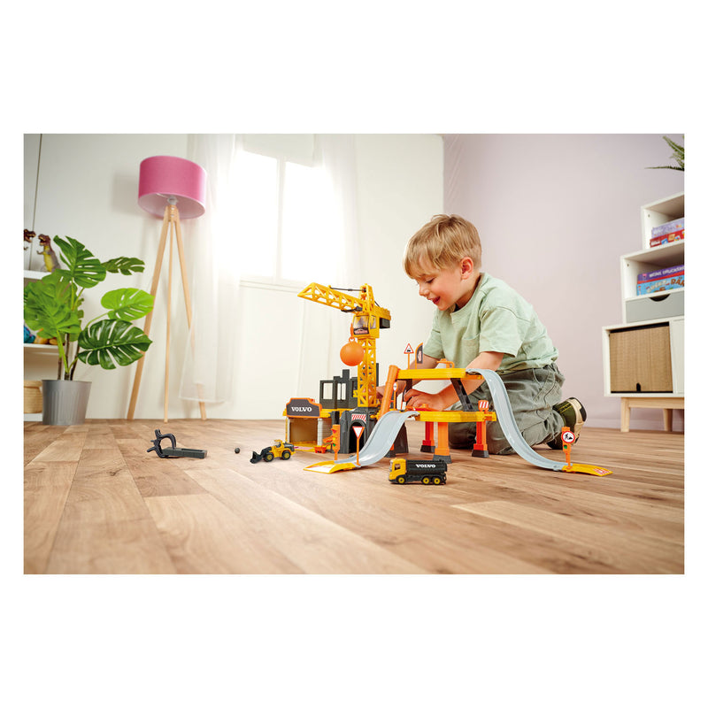 Load image into Gallery viewer, Majorette Volvo Constructie Speelset
