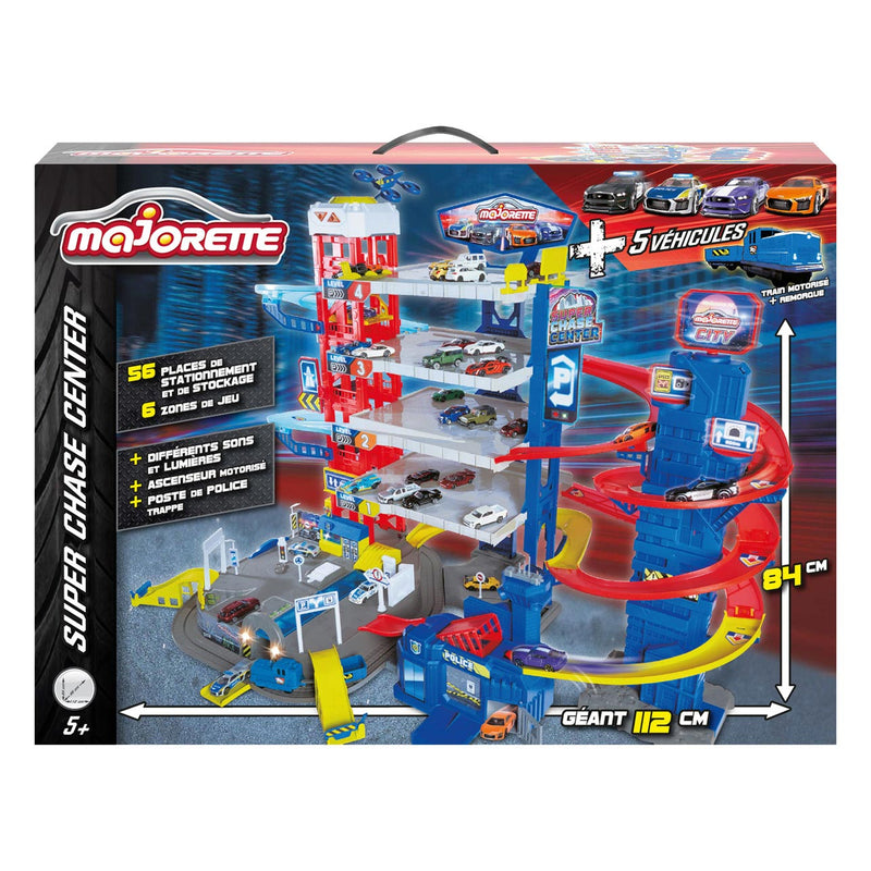 Load image into Gallery viewer, Majorette Super Chase Center Garage
