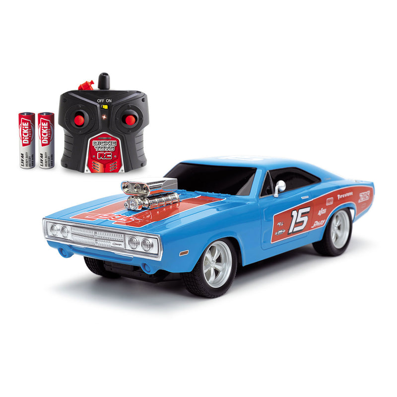 Load image into Gallery viewer, Dickie RC Dodge Charger 1970 1:16 Bestuurbare Auto
