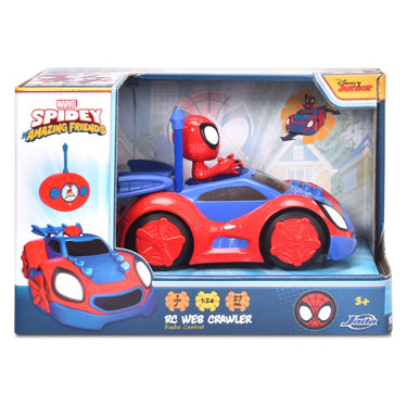 Dickie jada toys - rc spiderman spidey web crawler - bestuurbare auto