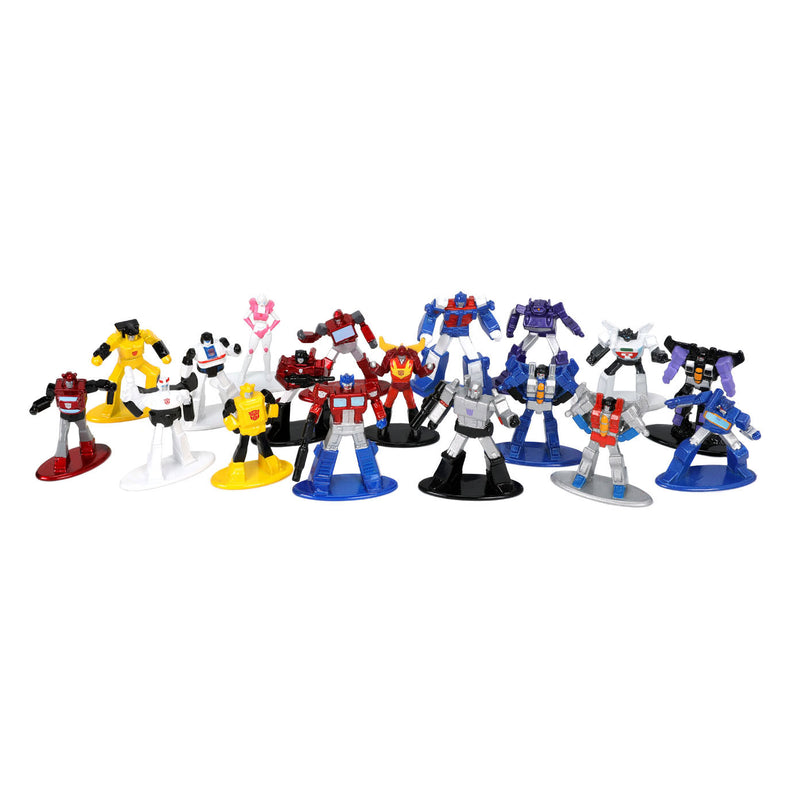 Load image into Gallery viewer, Jada Toys Transformers Nano Wave 1 Speelfiguren 18st.
