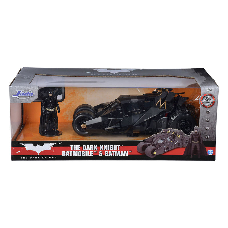 Load image into Gallery viewer, Jada Batman The Dark Knight met Batmobile Auto 1:24

