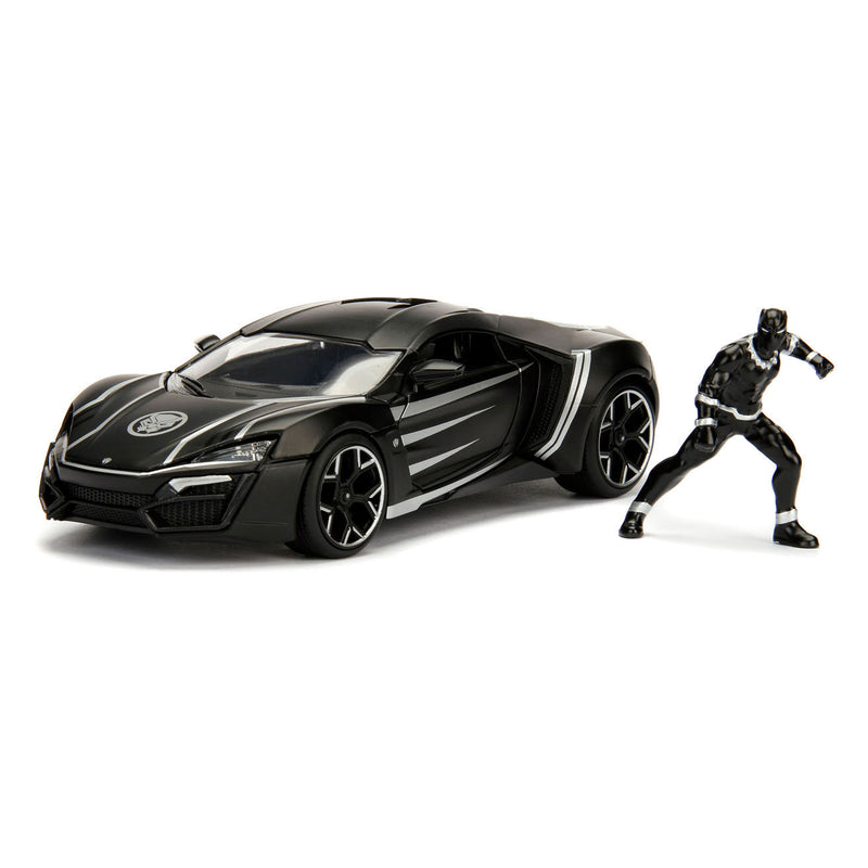 Load image into Gallery viewer, Jada toys jada die-cast avengers black panther met auto 1:24
