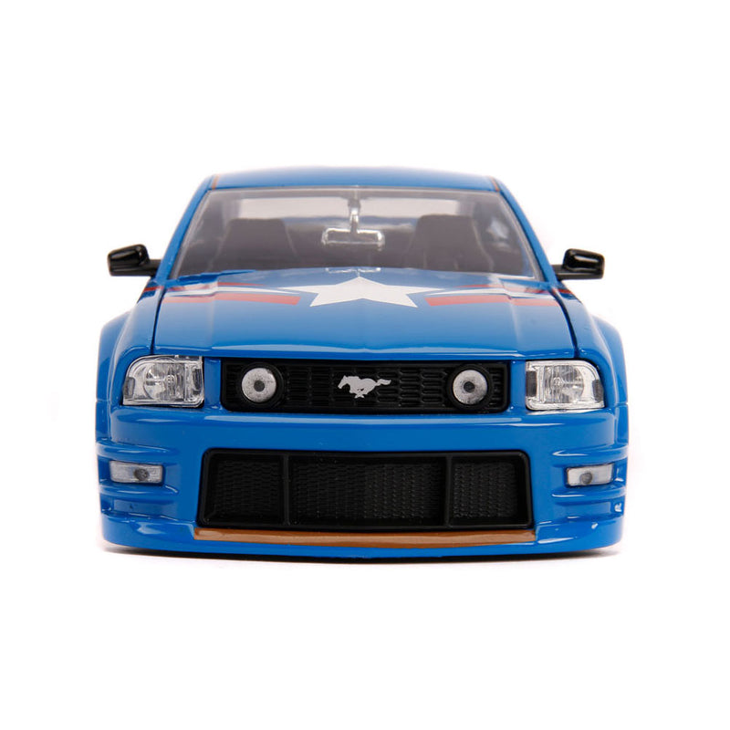 Load image into Gallery viewer, Jada Avengers Captain America met Auto 1:24
