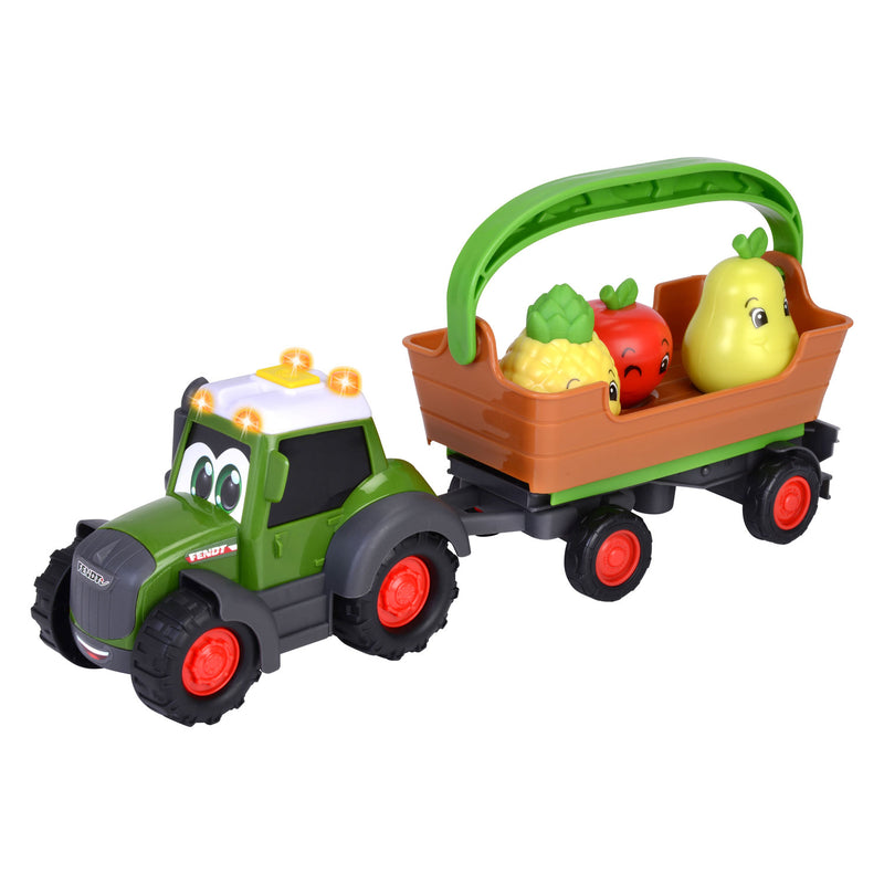Load image into Gallery viewer, ABC Freddy Fruit Tractor met Trailer
