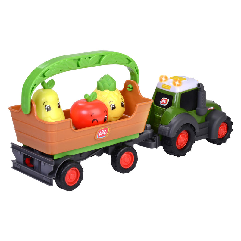 Load image into Gallery viewer, ABC Freddy Fruit Tractor met Trailer
