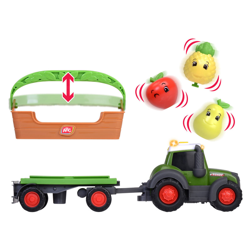 Load image into Gallery viewer, ABC Freddy Fruit Tractor met Trailer
