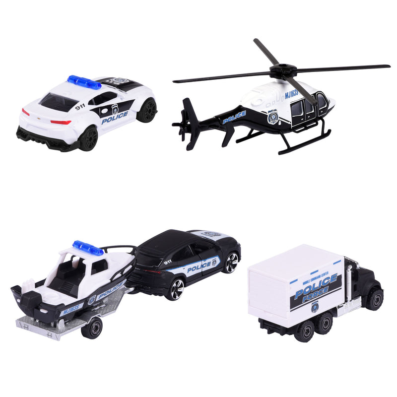 Load image into Gallery viewer, Majorette Police Force Auto's Giftpack, 4st.
