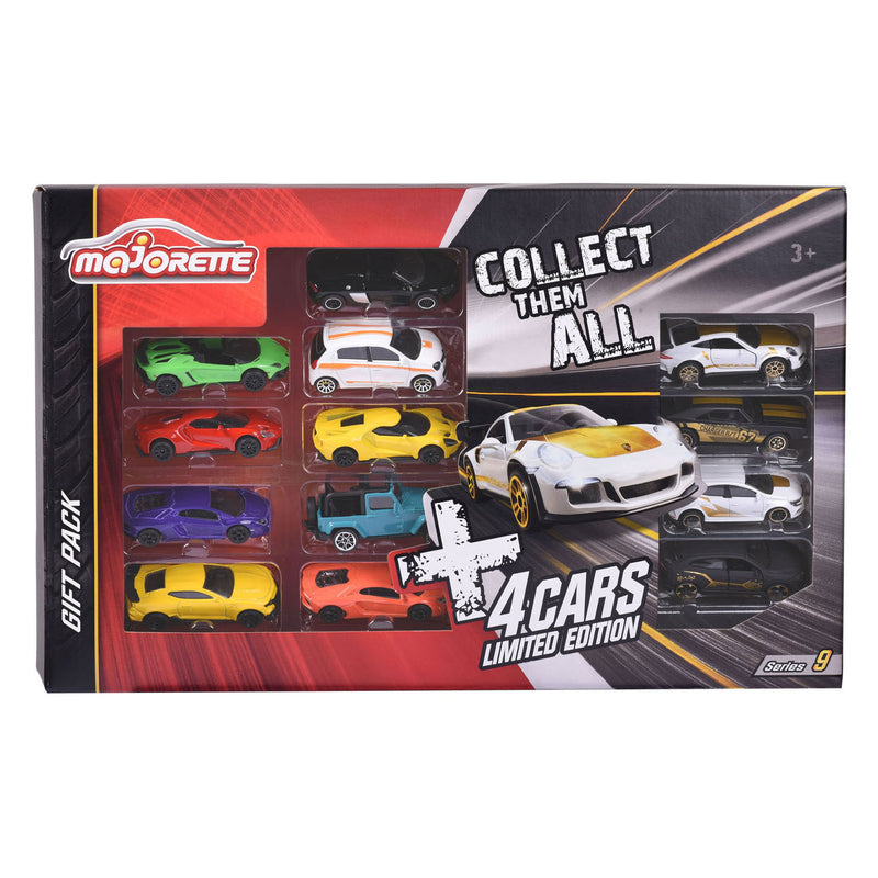 Load image into Gallery viewer, Majorette Limited Edition 9 Speelauto's Giftpack, 13st.
