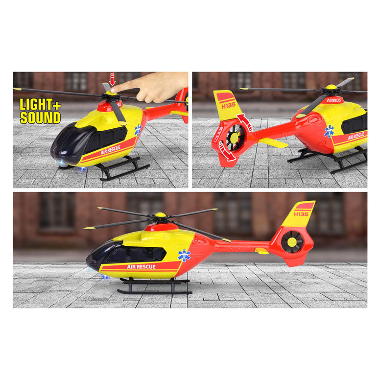 Load image into Gallery viewer, Majorette Airbus H135 Reddingshelikopter
