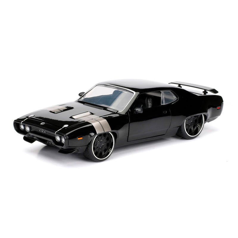 Load image into Gallery viewer, Jada Die-Cast Fast Furious FF8 1972 Plymouth GTX Raceauto 1:24
