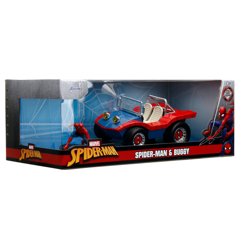 Load image into Gallery viewer, Jada Die-Cast Marvel Spider-Man Buggy 1:24
