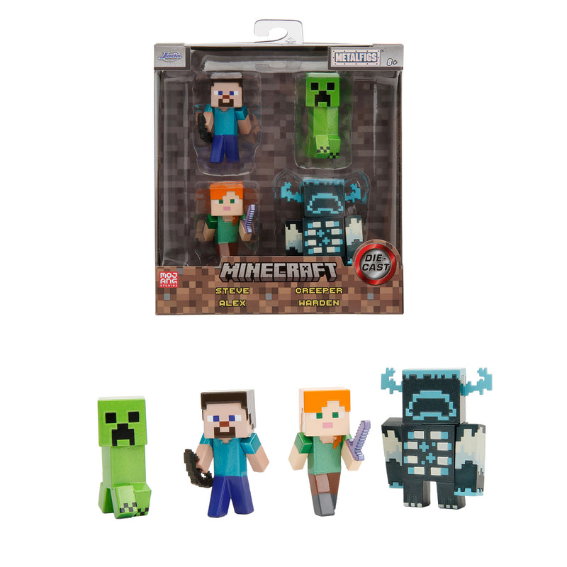 Load image into Gallery viewer, Jada Toys Jada Metalfigs Die-Cast Minecraft Figuren Wave 9, 4st.
