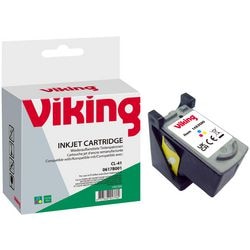 Inktcartridge vk canon cl41 cyaan magenta geel