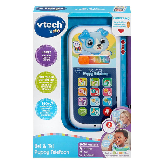 Vtech bel leer puppytelefoon