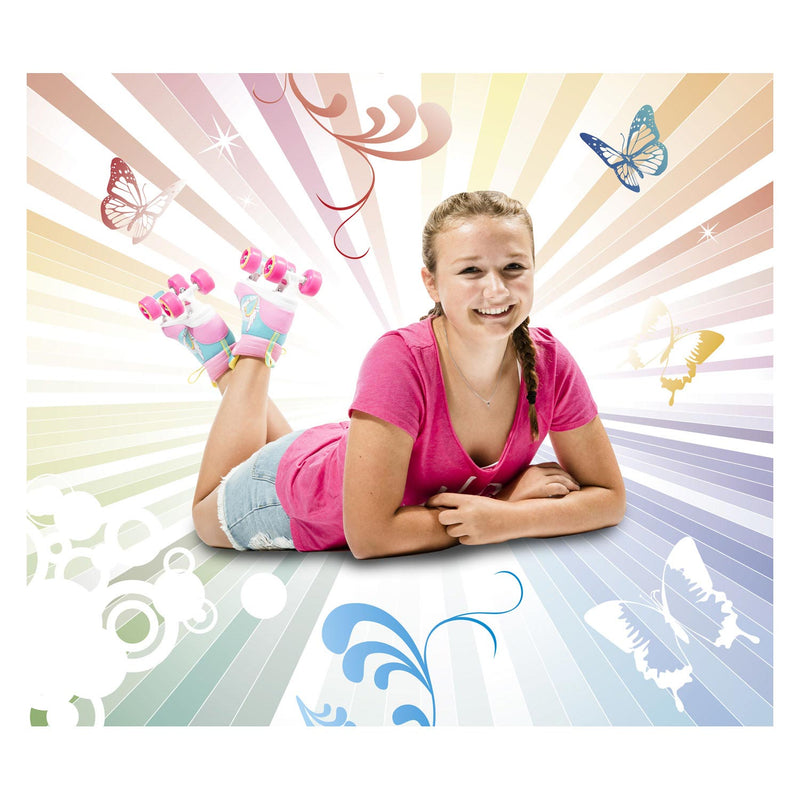 Load image into Gallery viewer, Hudora Verstelbare Rolschaatsen Skate Wonders, mt 32-35
