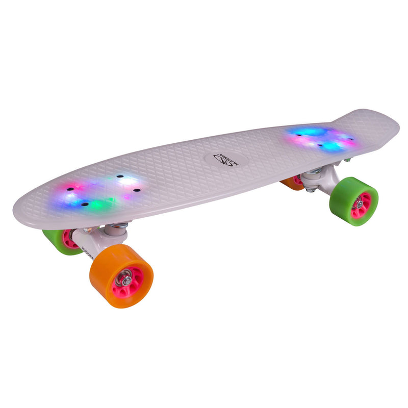 Load image into Gallery viewer, Hudora Skateboard Retro met Licht
