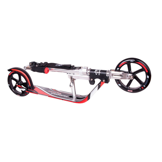 Hudora scooter big wheel step rx205 - zwart rood